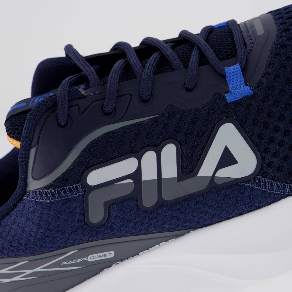 Tênis Fila Racer Comet Marinho e Laranja Azul Marinho/Laranja 7