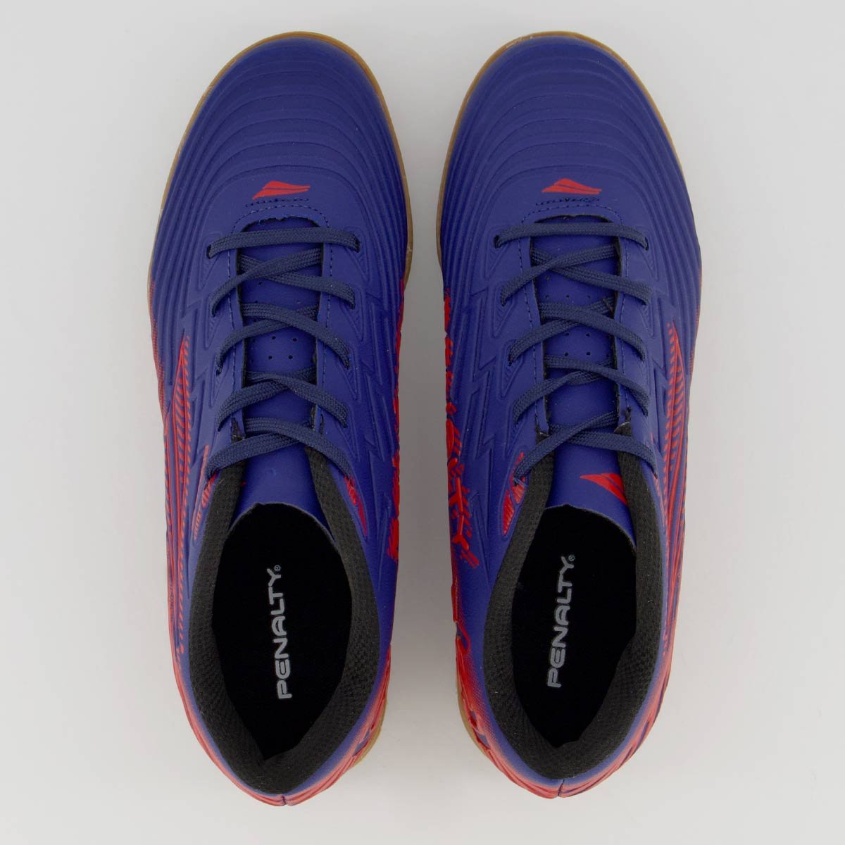 Chuteira Penalty Bravo Y-3 Society Juvenil Marinho Azul 4