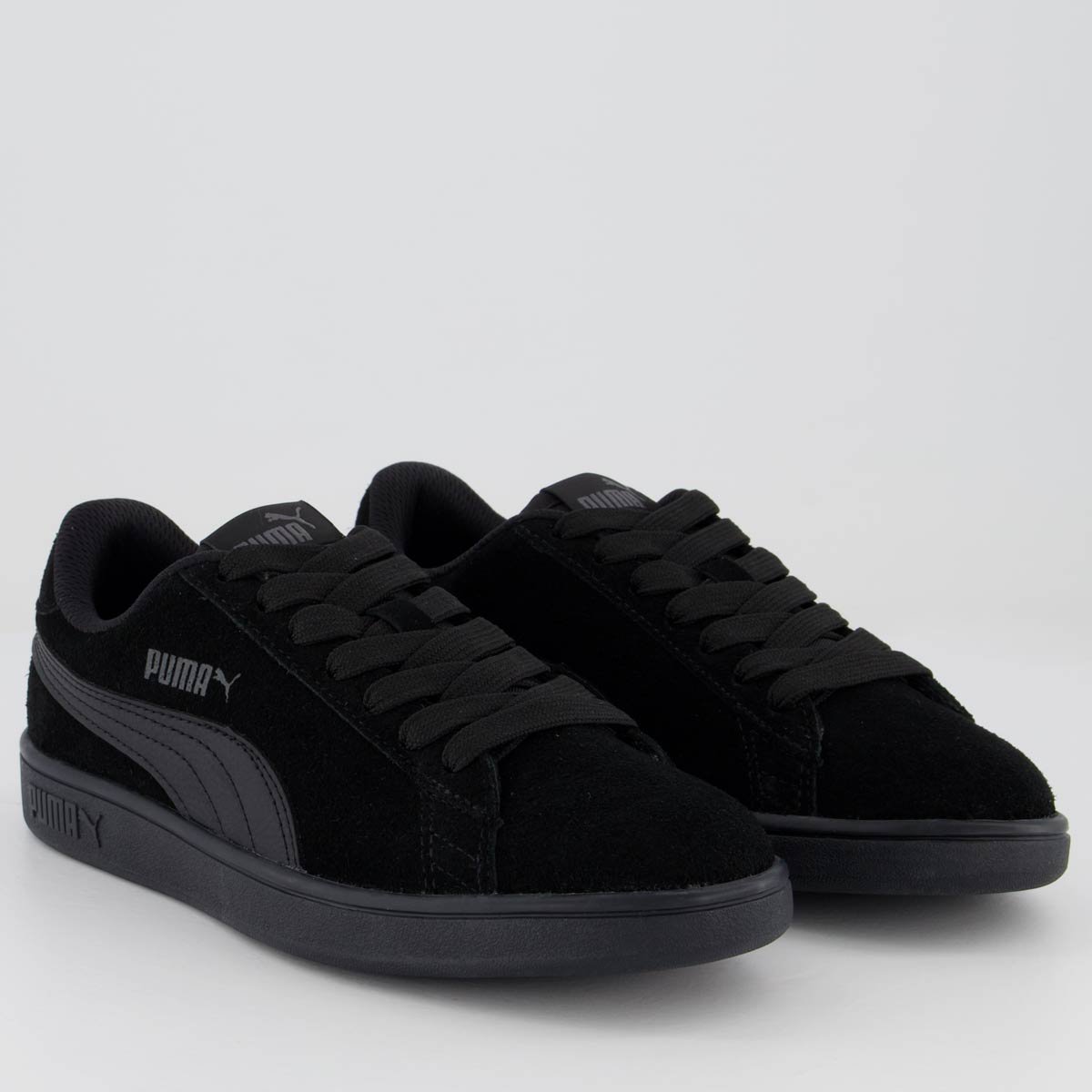 Tênis Puma Smash V2 BDP Feminino All Black Preto 2