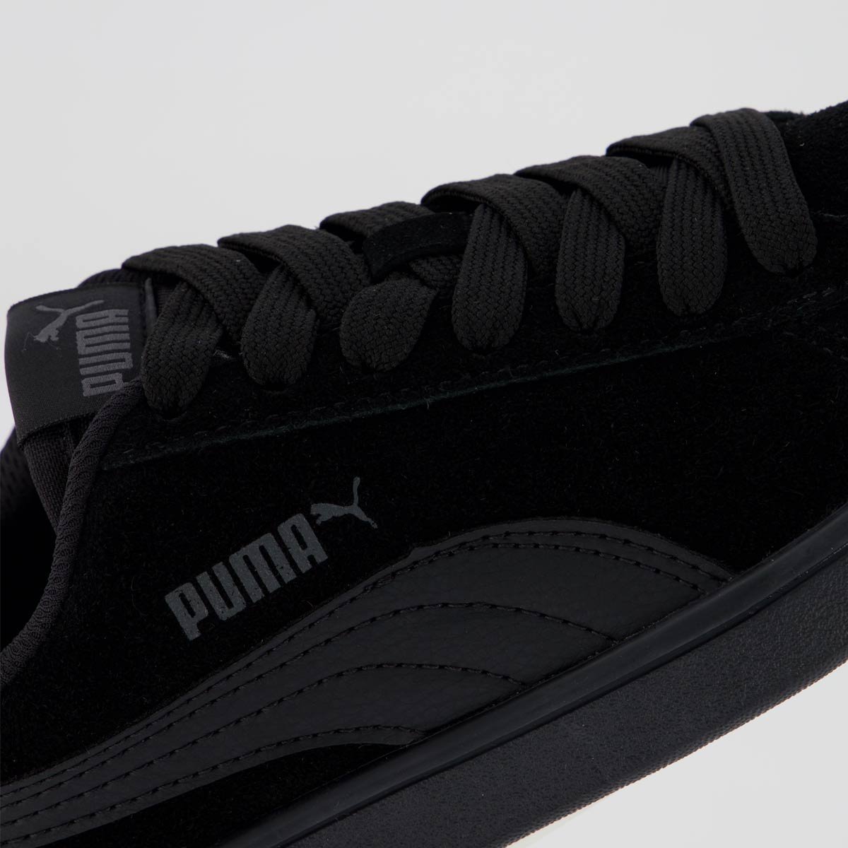 Tênis Puma Smash V2 BDP Feminino All Black Preto 7