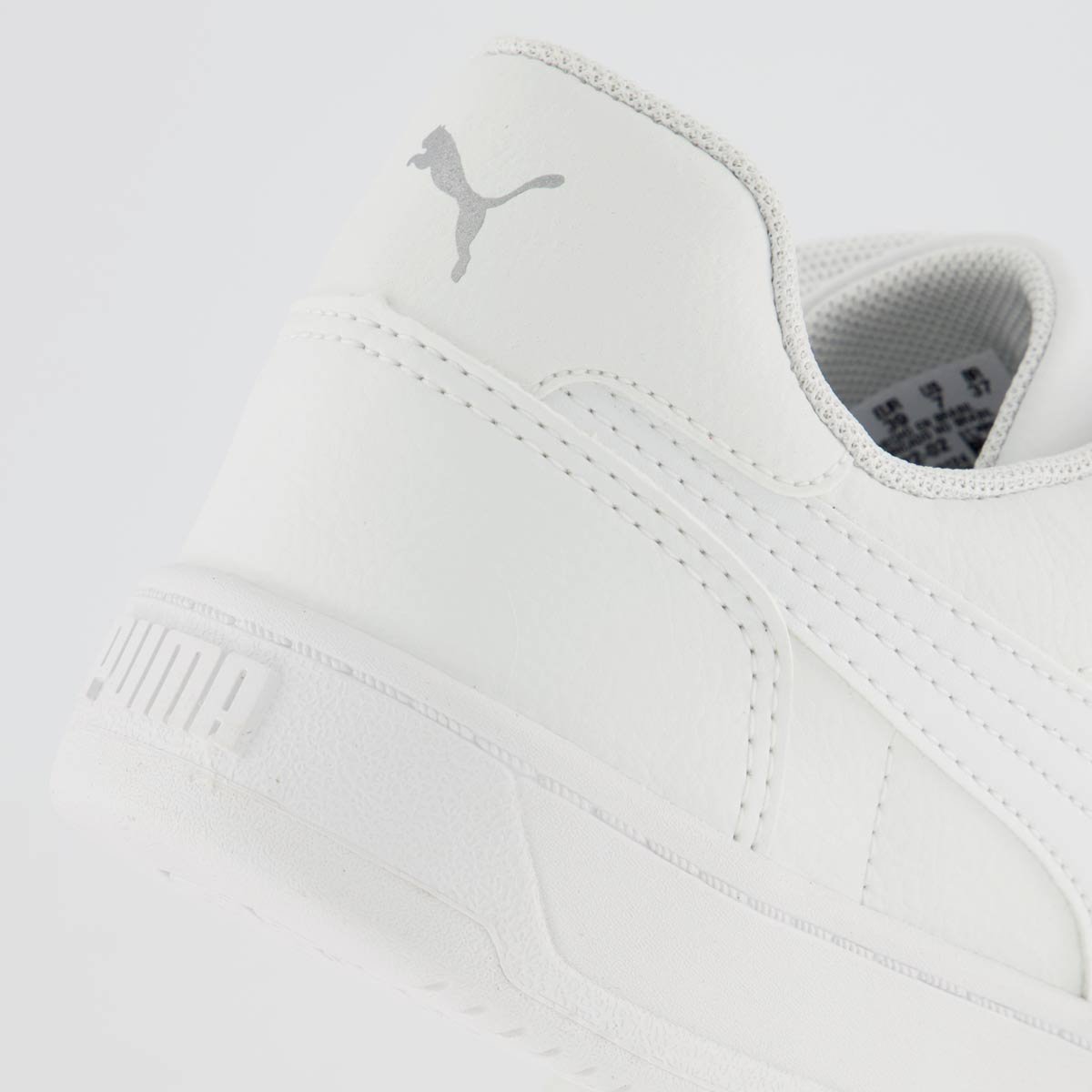 Tênis Puma Caven 2.0 BDP Feminino Branco e Prata Branco 6