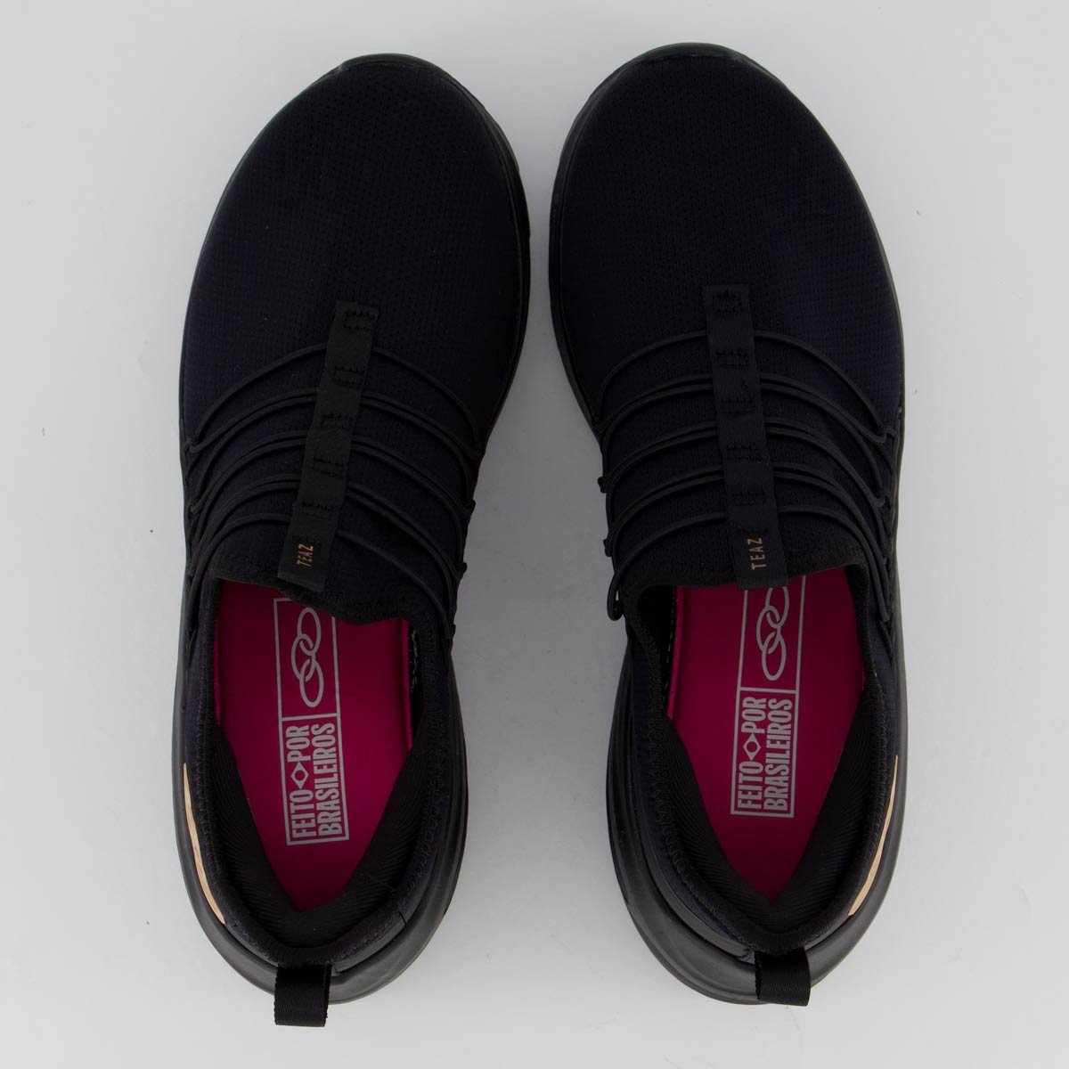 Tênis Olympikus Teaz Feminino Preto Preto 4