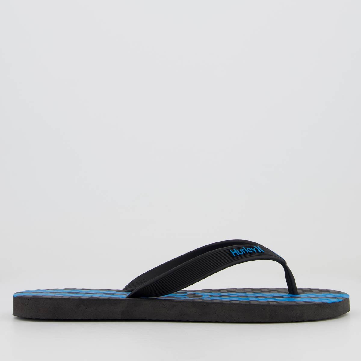 Chinelo Hurley Icon Preto e Azul Preto/Azul 2