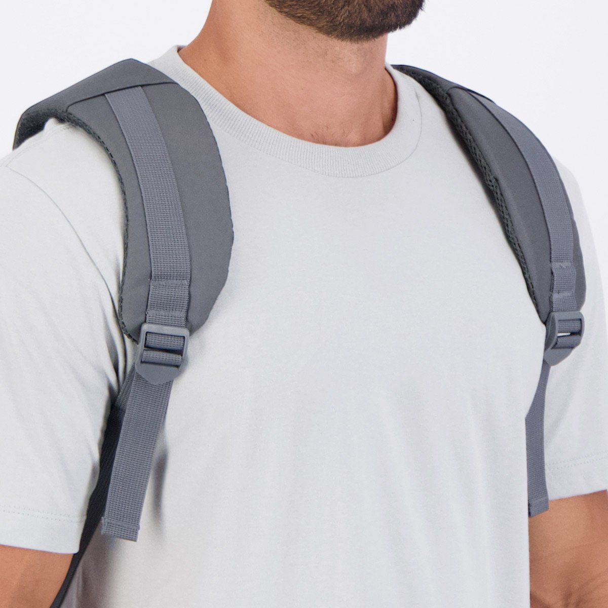 Mochila Olympikus Essential Cinza Cinza 3
