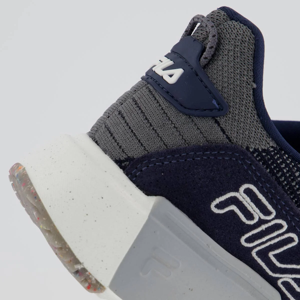 Tênis Fila F Virtuous Knit Marinho e Grafite Azul 2