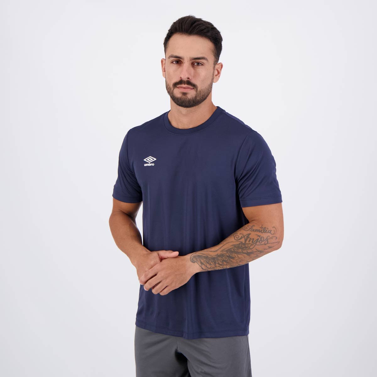 Camisa Umbro Legacy Marinho Azul 3