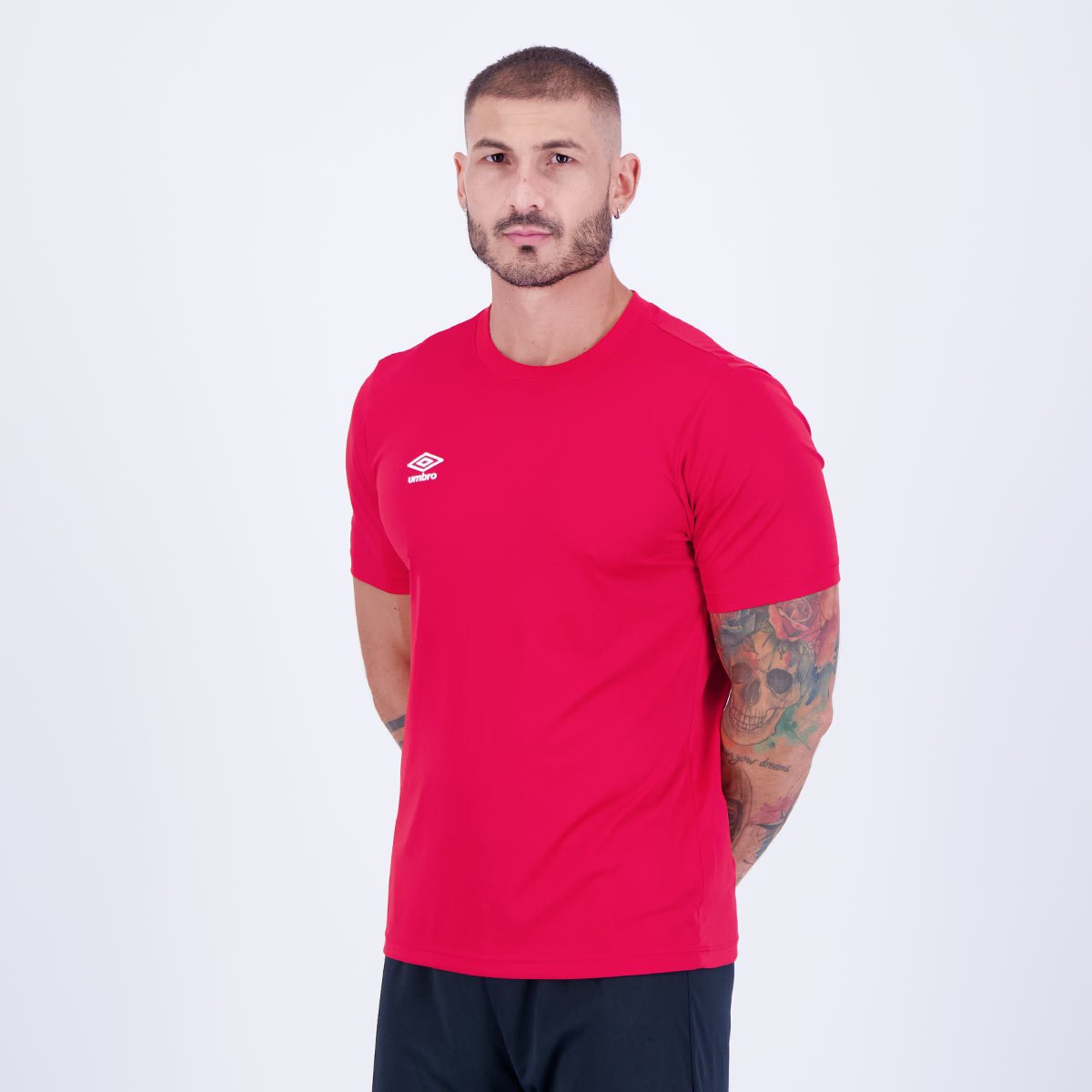 Camisa Umbro Legacy Vermelha Vermelho 3