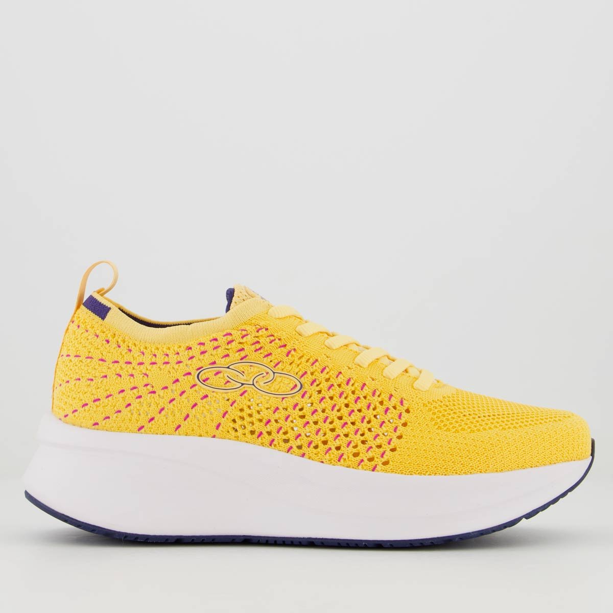 Tênis Olympikus Vest Feminino Laranja Amarelo 1