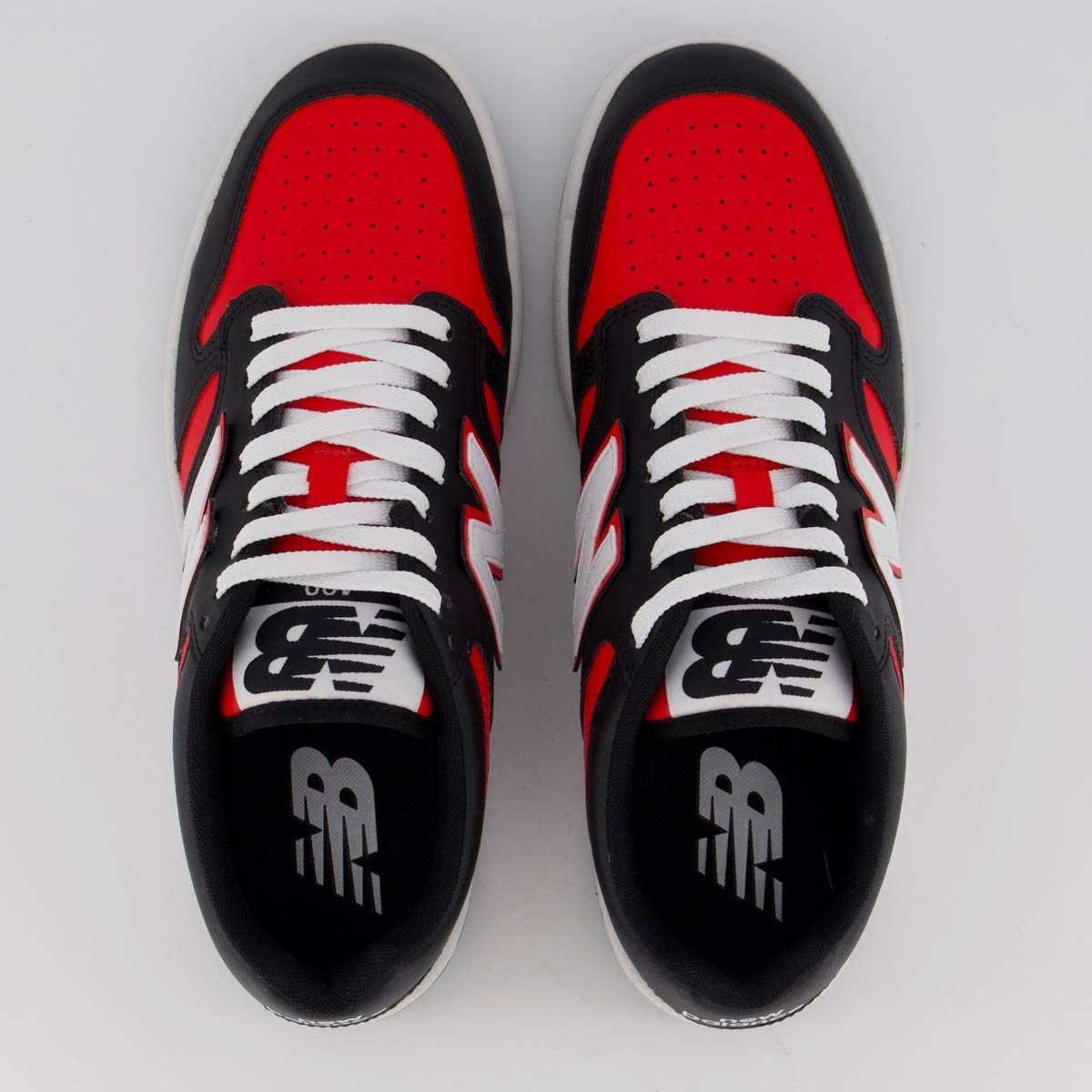 Tênis New Balance 480 Low Preto e Vermelho Preto/Vermelho 4