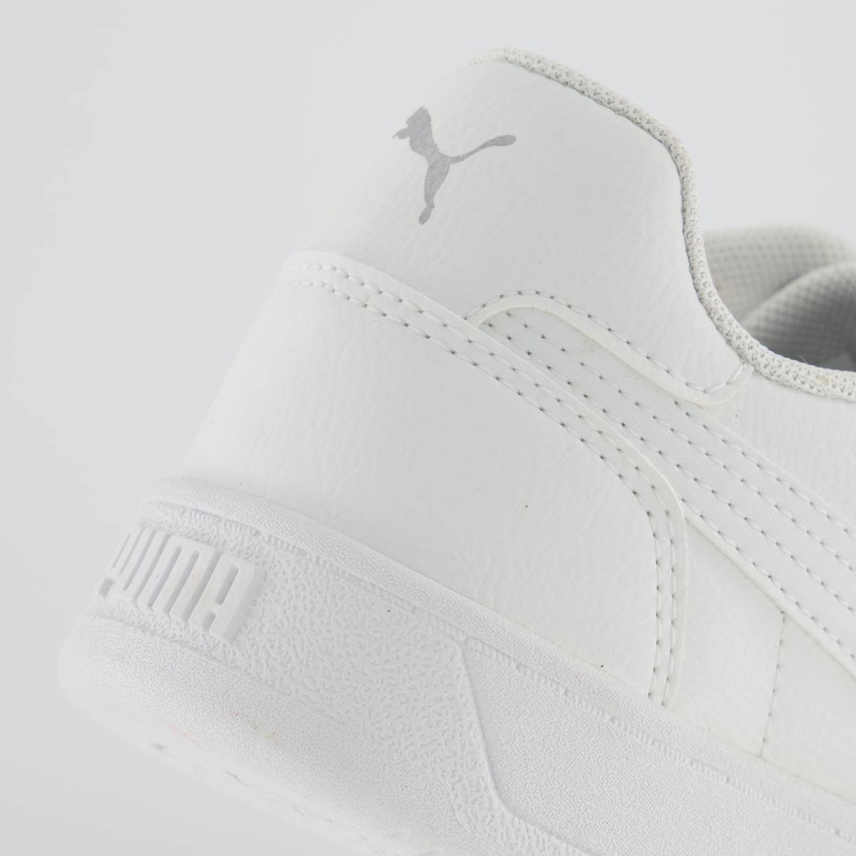 Tênis Puma Caven 2.0 BDP Juvenil Branco e Prata Branco/Prata 6