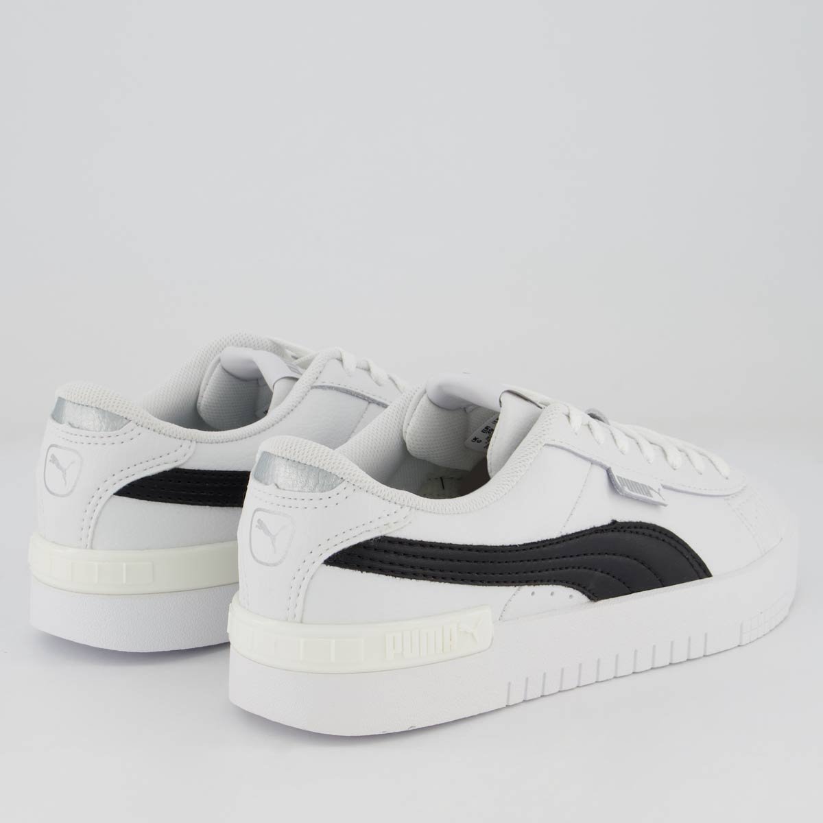 Tênis Puma Jada BDP Feminino Branco e Preto Branco/Preto 3