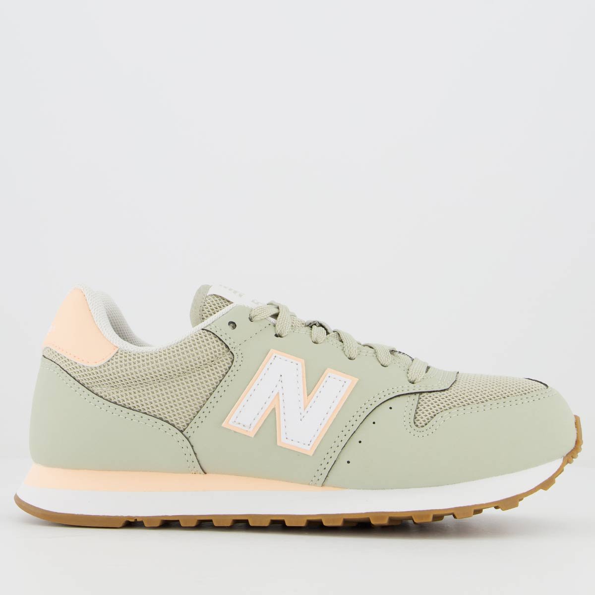 Tênis New Balance 500V2 Feminino Verde Oliva