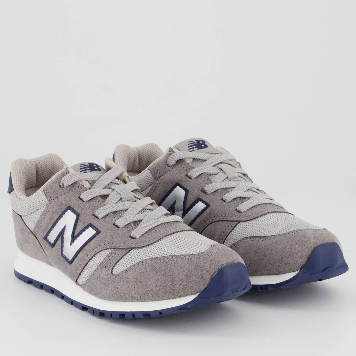 Tênis New Balance 373 Lace Juvenil Cinza Cinza 2