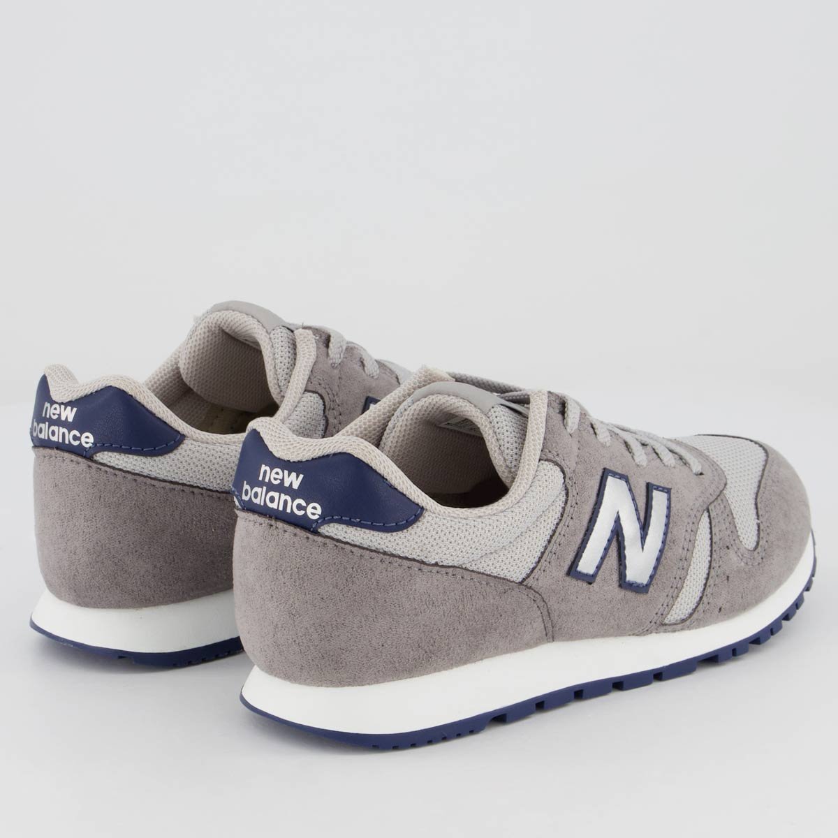 Tênis New Balance 373 Lace Juvenil Cinza Cinza 3
