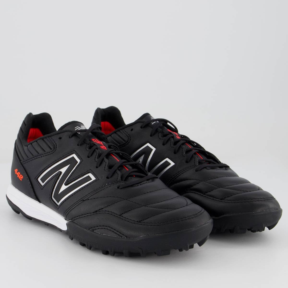Chuteira New Balance 442 Pro TF V2 Society Preta Preto 2