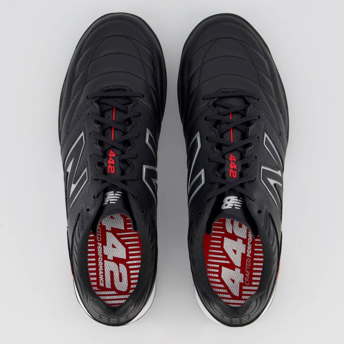 Chuteira New Balance 442 Pro TF V2 Society Preta Preto 4