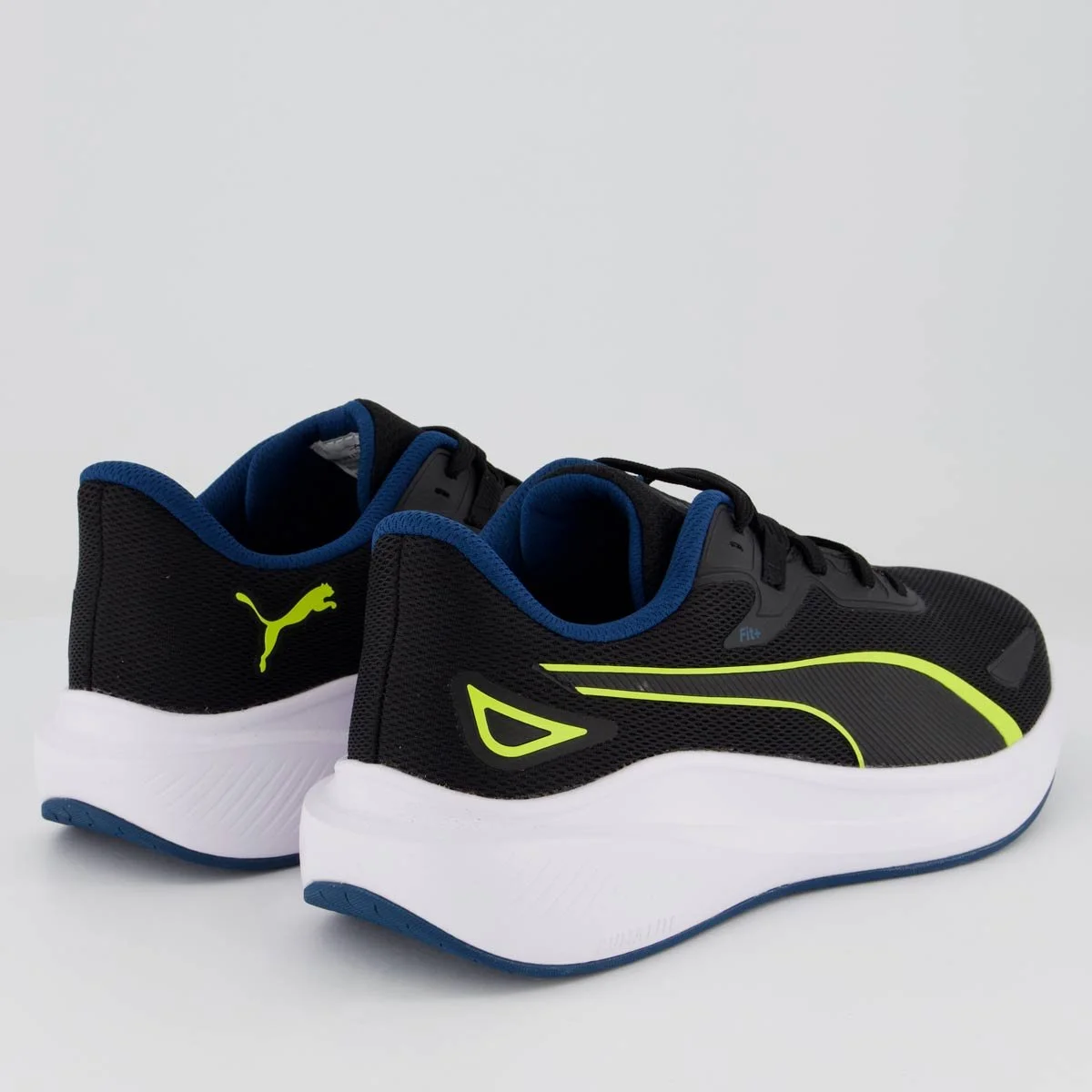 Tênis Puma Skyrocket Lite Preto Marinho e Verde Preto 3