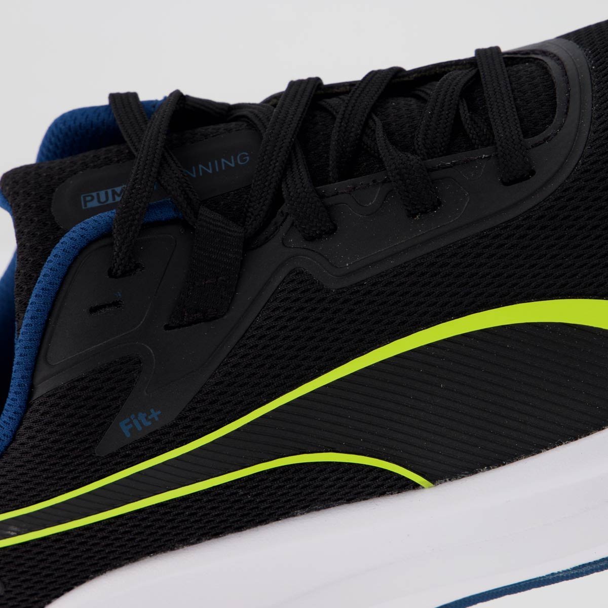 Tênis Puma Skyrocket Lite Preto Marinho e Verde Preto 7