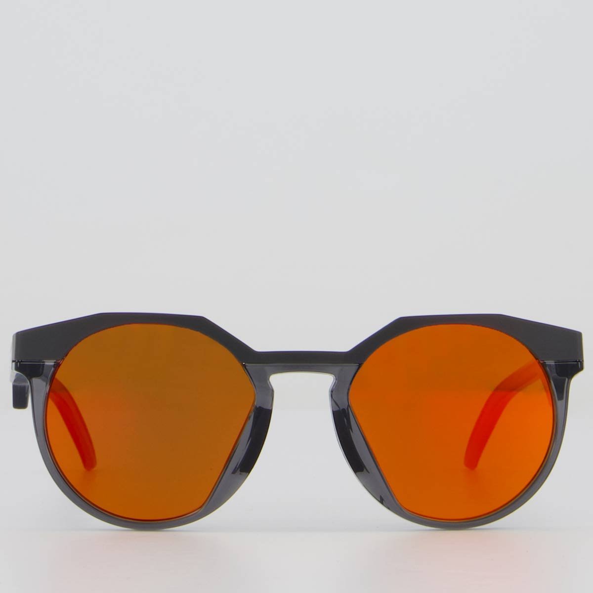 Óculos de Sol Oakley HSTN Matte Ruby Cinza e Vermelha Cinza/Vermelho 2