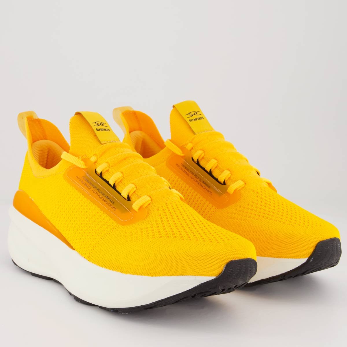 Tênis Olympikus Titanium Laranja Amarelo 2