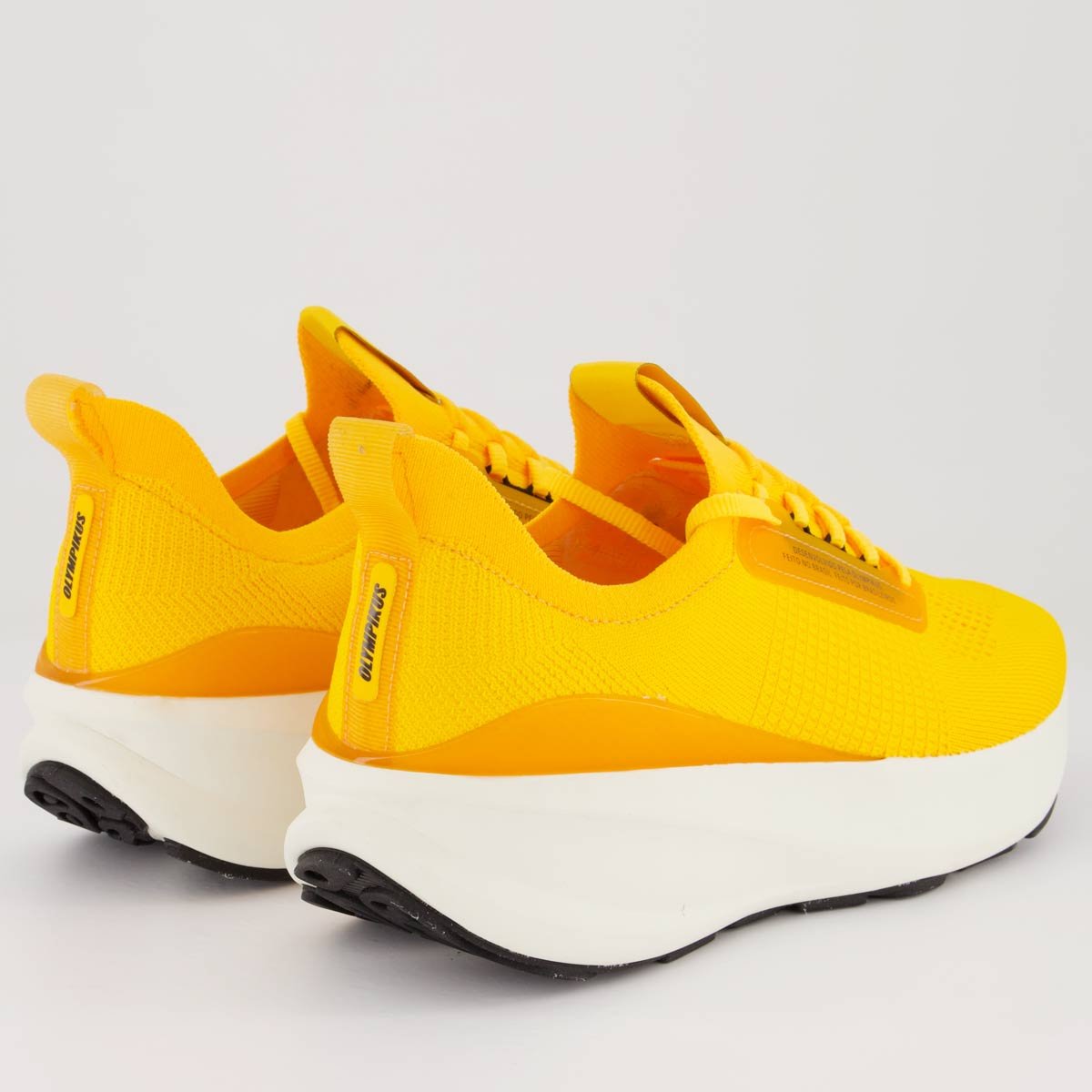 Tênis Olympikus Titanium Laranja Amarelo 3