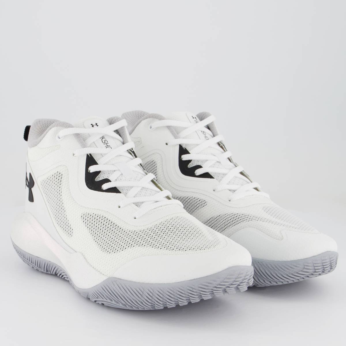 Tênis Under Armour Bankshot Branco Branco 2