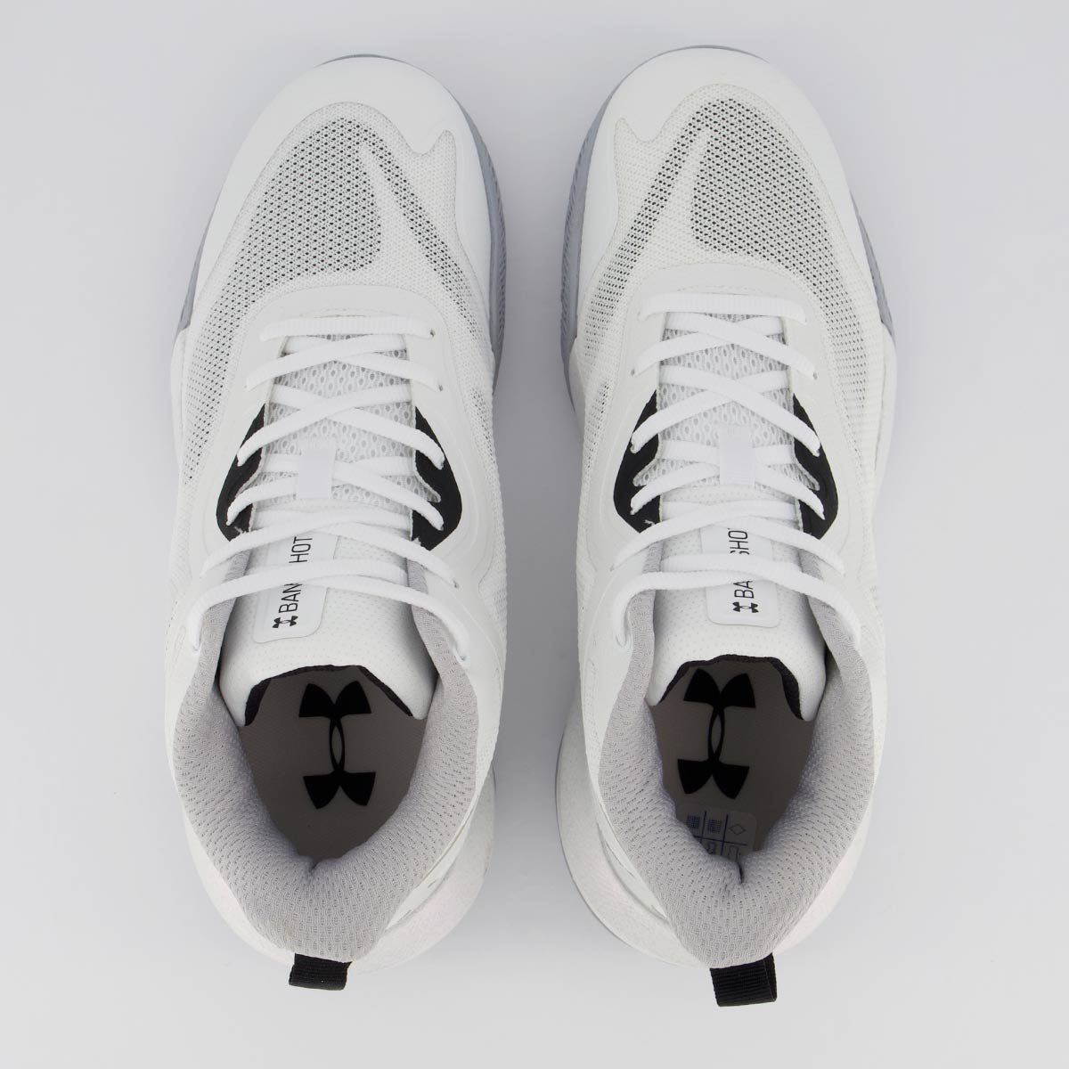 Tênis Under Armour Bankshot Branco Branco 4
