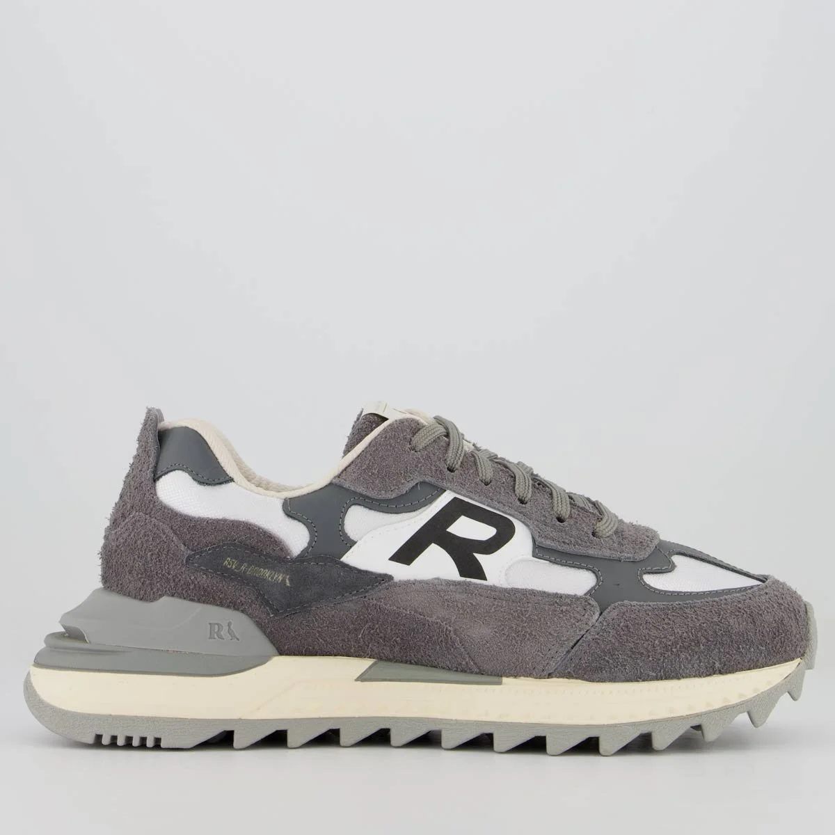 Tênis Reserva R-Brooklyn Cinza e Branco Cinza 2