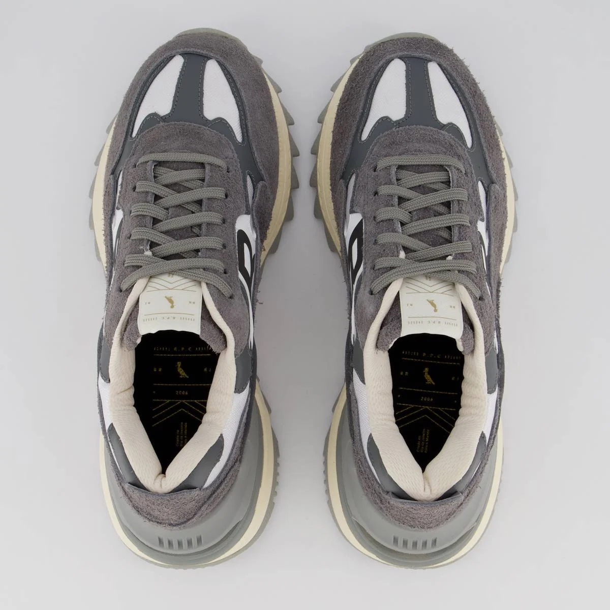Tênis Reserva R-Brooklyn Cinza e Branco Cinza 4