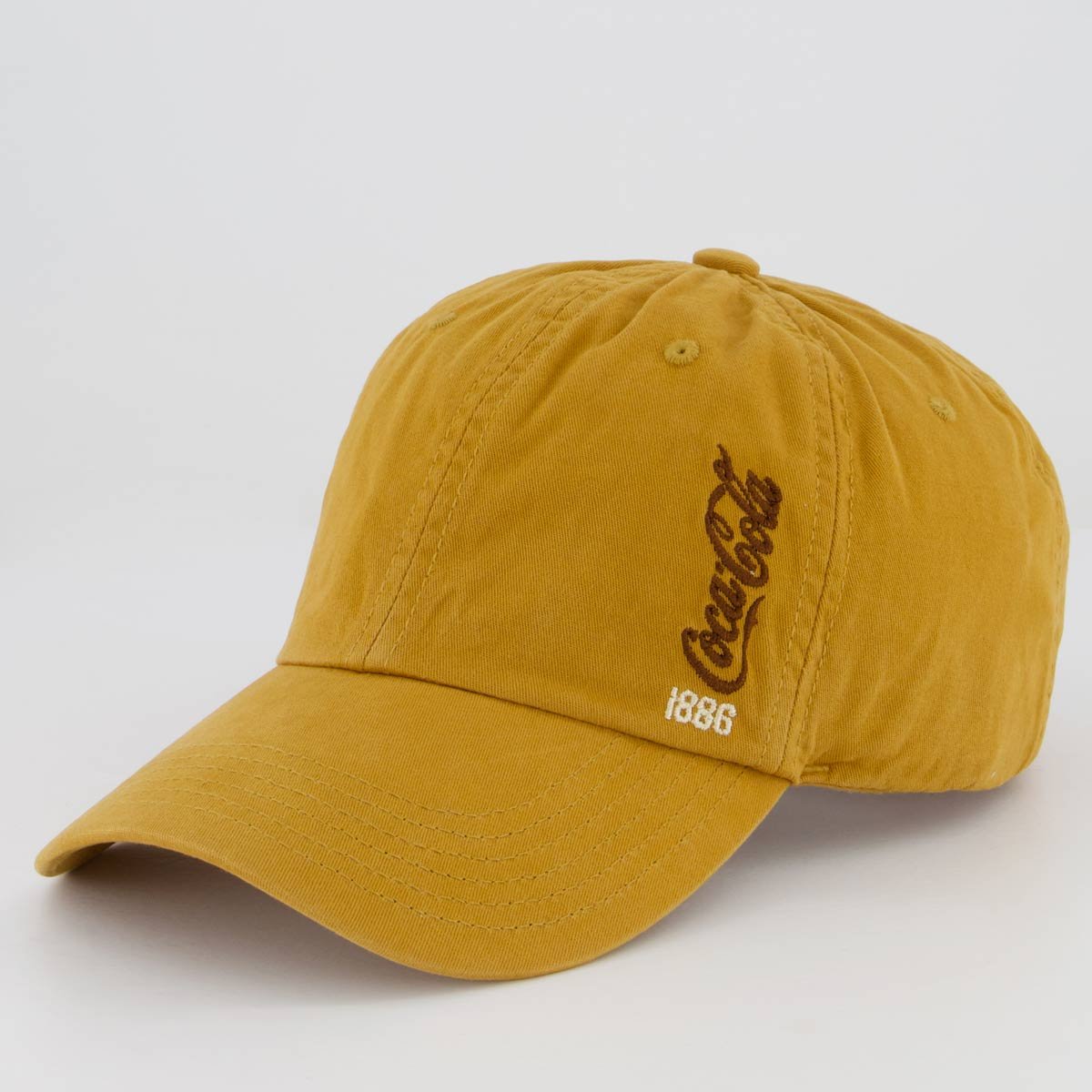 Boné Coca Cola 1886 Caramelo Amarelo 1