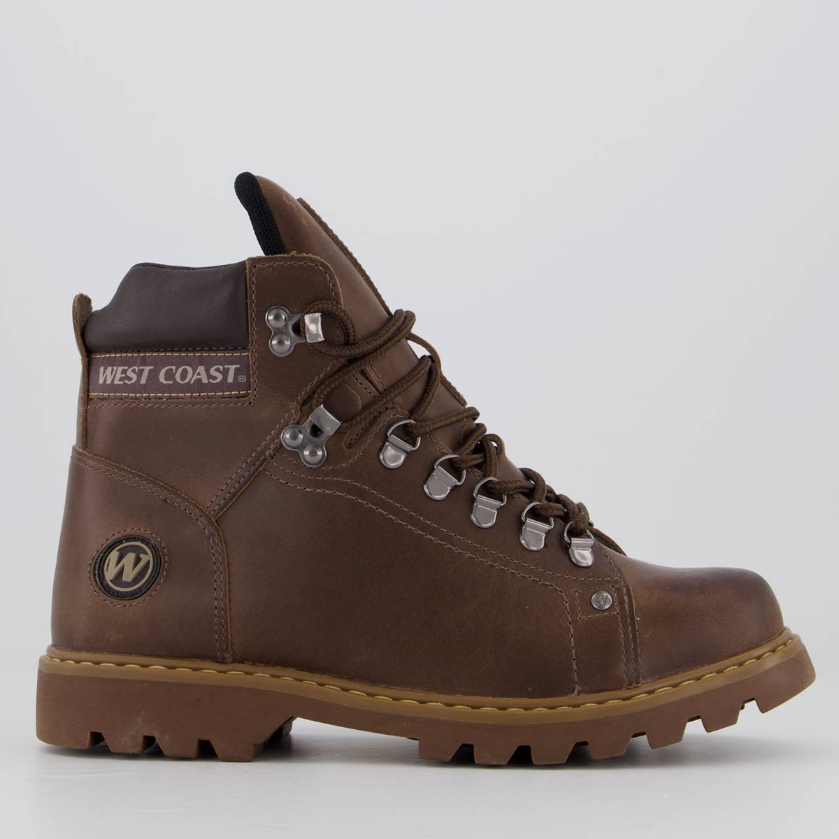 Bota West Coast Worker Classic Marrom Marrom 1