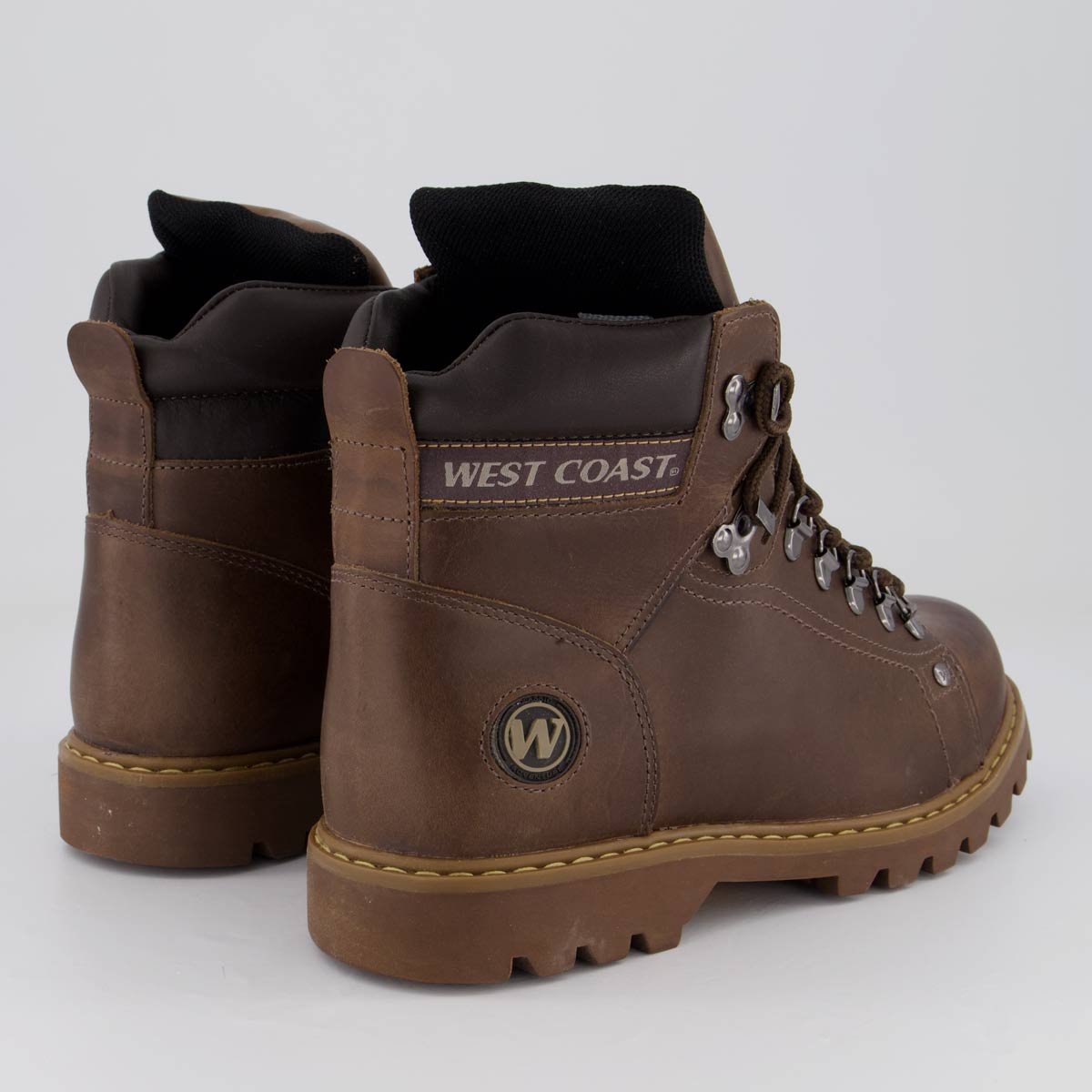 Bota West Coast Worker Classic Marrom Marrom 3