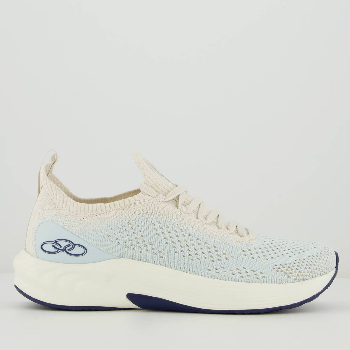 Tênis Olympikus Essential 3 Feminino Azul e Branco Branco 1