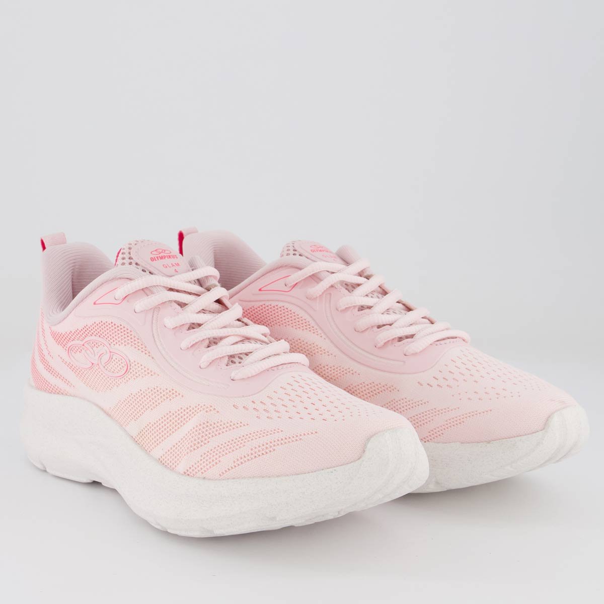 Tênis Olympikus Glam 4 Feminino Rosa Rosa 2