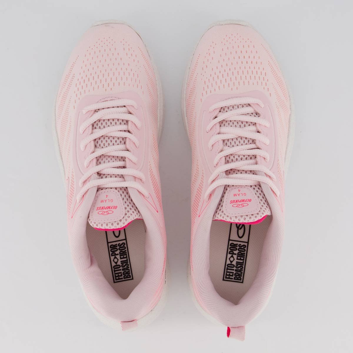 Tênis Olympikus Glam 4 Feminino Rosa Rosa 4