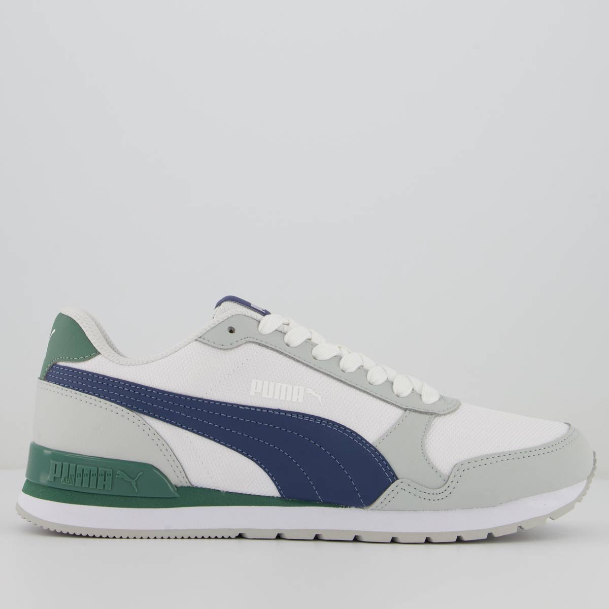 Tênis Puma ST Runner V2 SN BDP Branco e Cinza Branco 1
