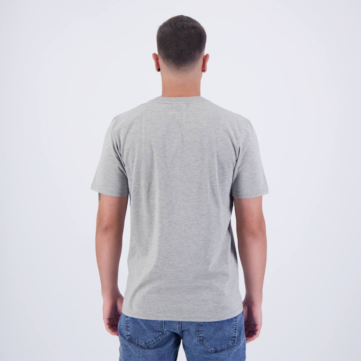 Camiseta Fila Classic Cinza Mescla Cinza 4