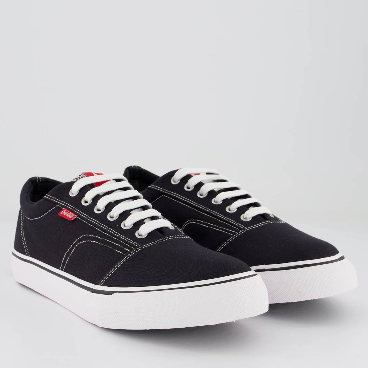 Tênis Coca Cola Surplay Canvas Preto Preto 2