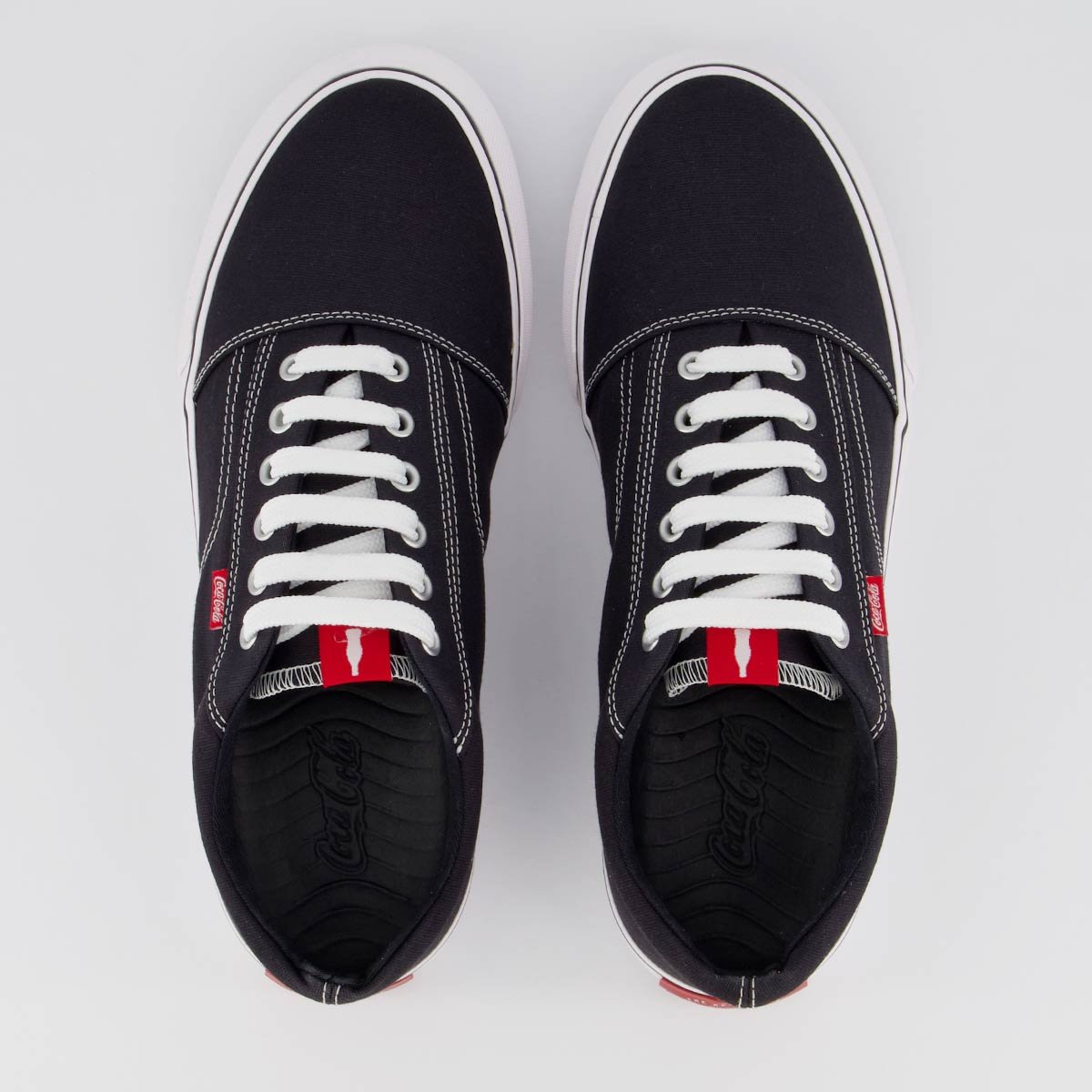Tênis Coca Cola Surplay Canvas Preto Preto 4
