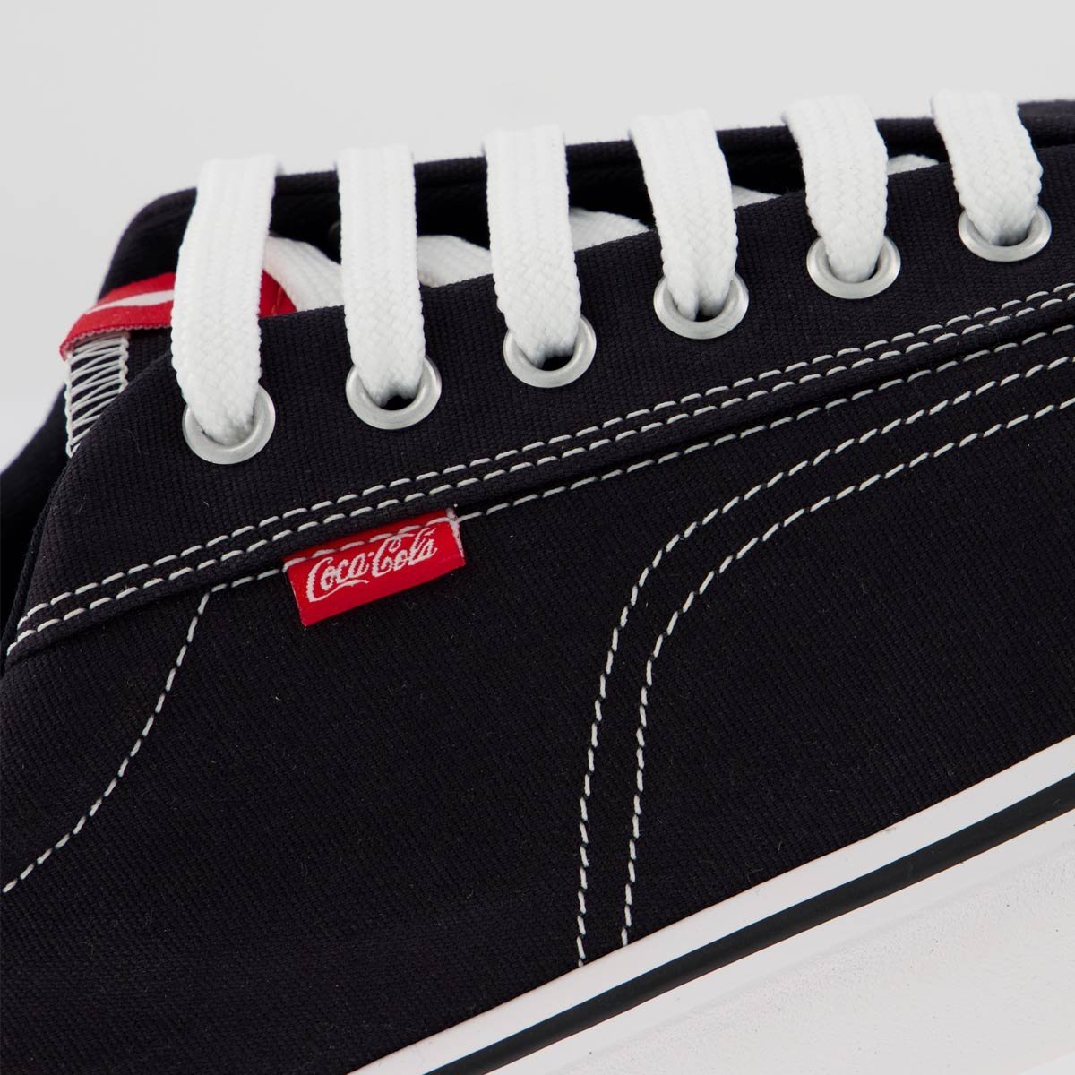 Tênis Coca Cola Surplay Canvas Preto Preto 7