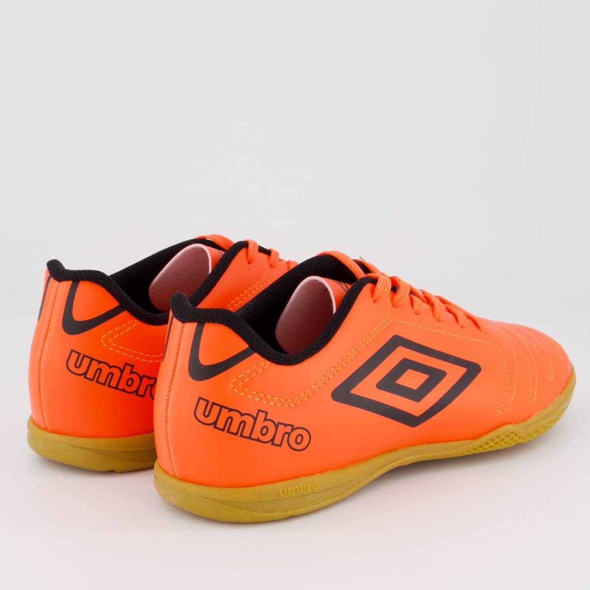 Chuteira Umbro Class Futsal Coral Laranja 3