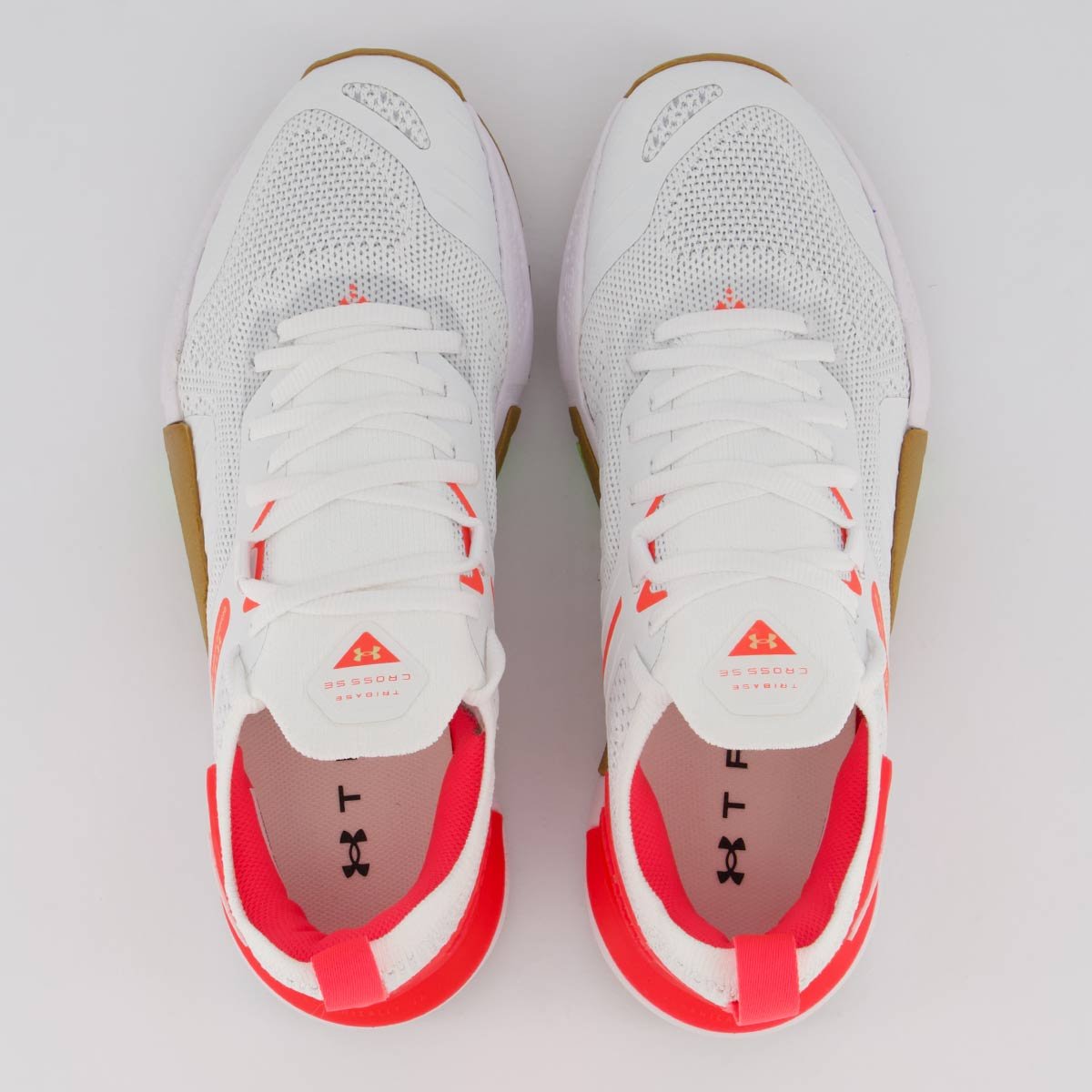 Tênis Under Armour Tribase Cross SE Feminino Branco Branco 4