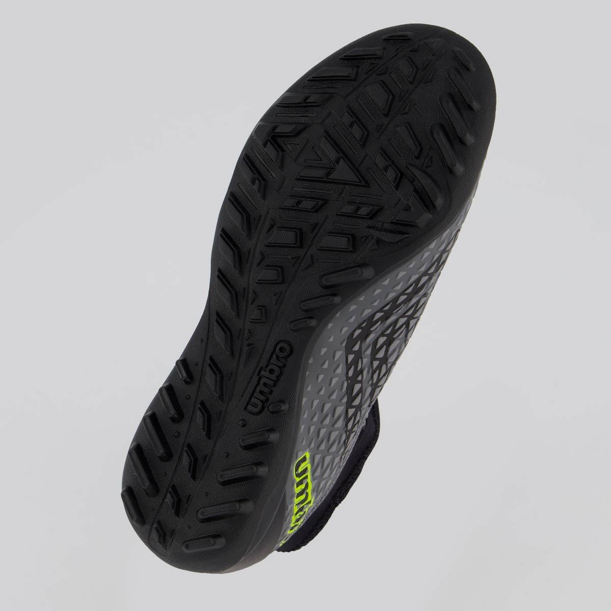 Chuteira Umbro Mutant Society Juvenil Cinza e Verde Cinza/Verde 5