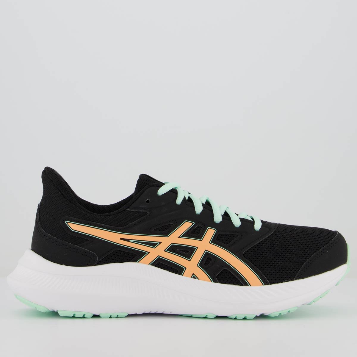 Tênis Asics Jolt 4 Feminino Preto e Salmão