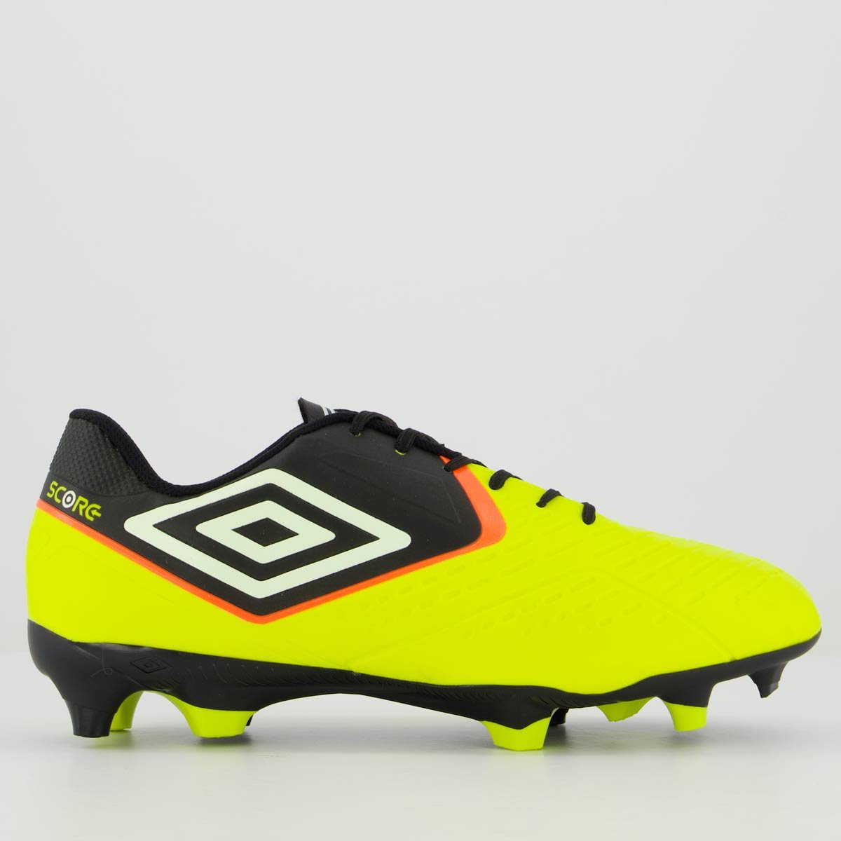 Chuteira Umbro Score Campo Amarelo Fluorescente Amarelo 1