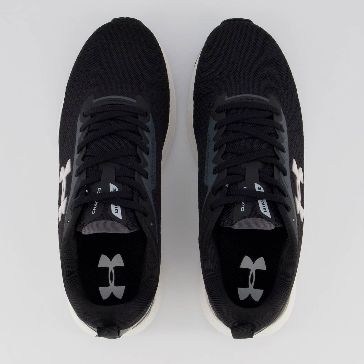Tênis Under Armour Charged Wing SE Preto e Branco 4