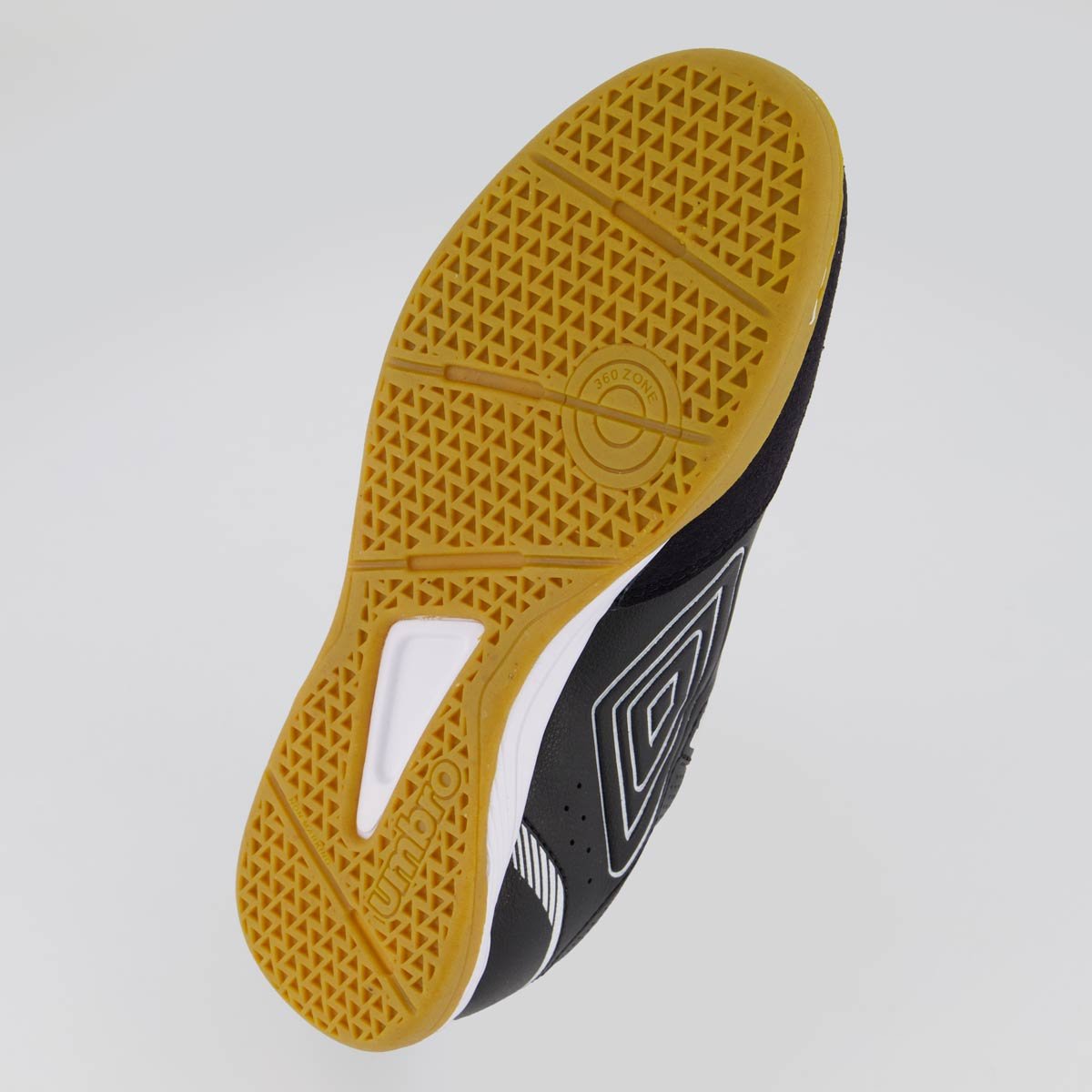 Chuteira Umbro X-Comfort Futsal Preta e Branca Preto/Branco 5