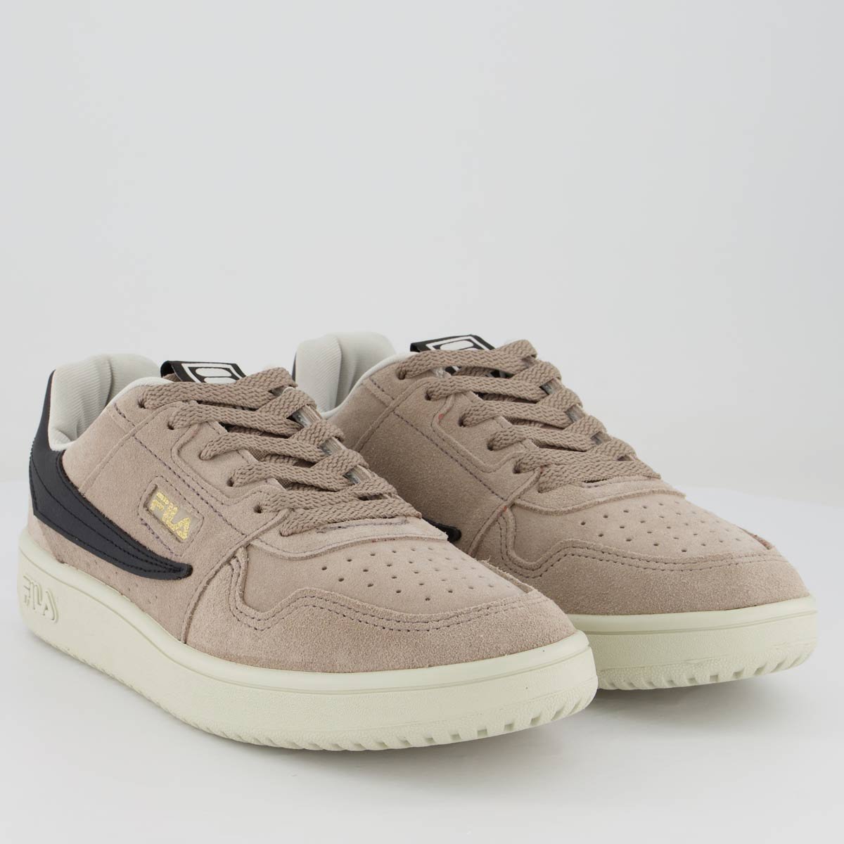 Tênis Fila ACD Classic SE Feminino Marrom e Preto Cinza 2