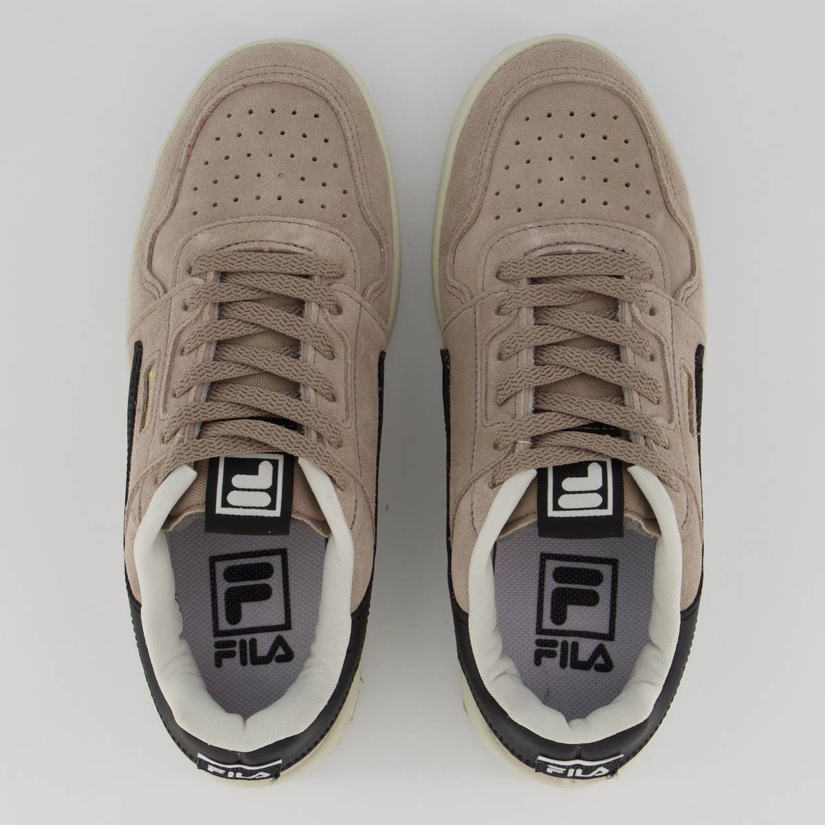 Tênis Fila ACD Classic SE Feminino Marrom e Preto Cinza 4