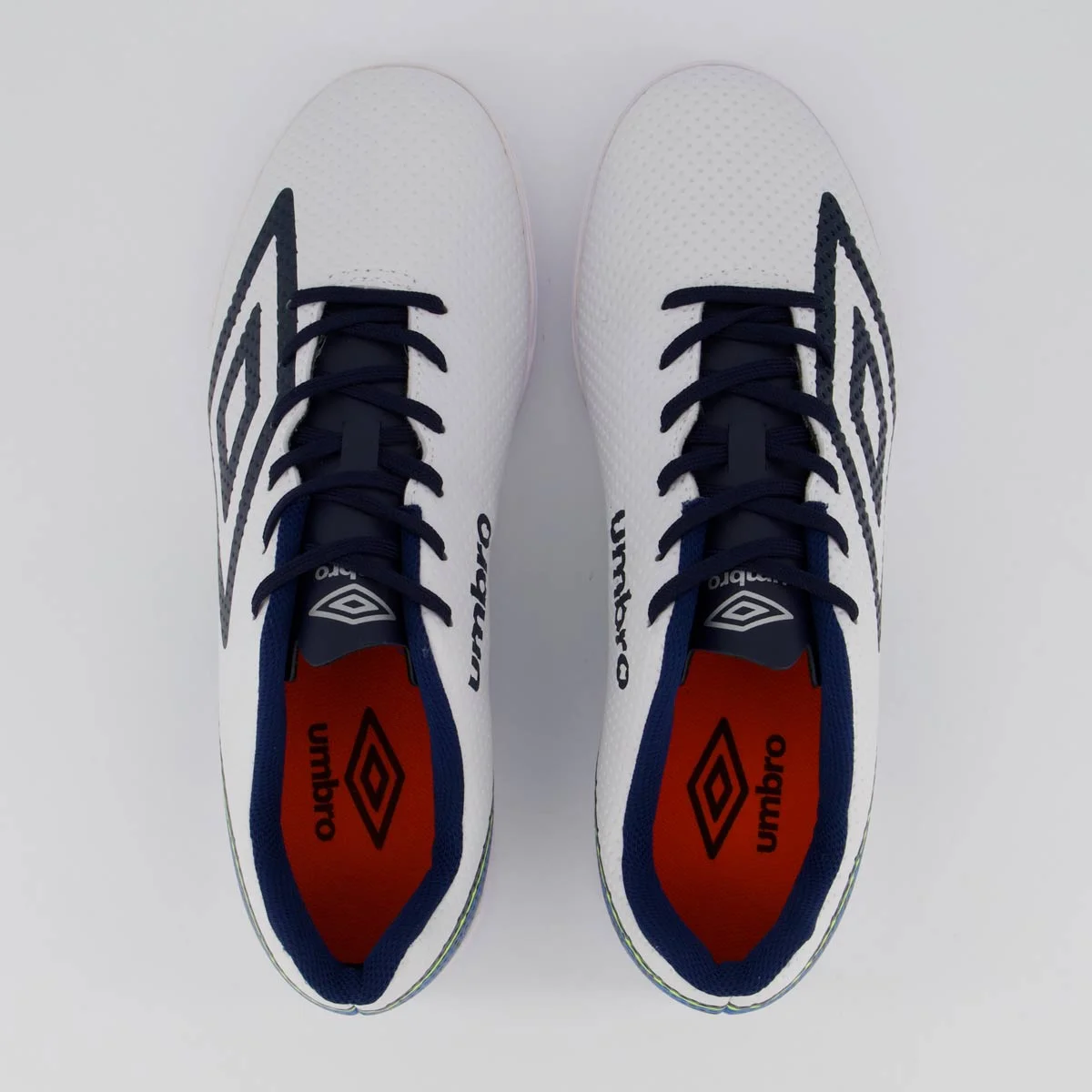 Chuteira Umbro Force Futsal Branca Branco 4